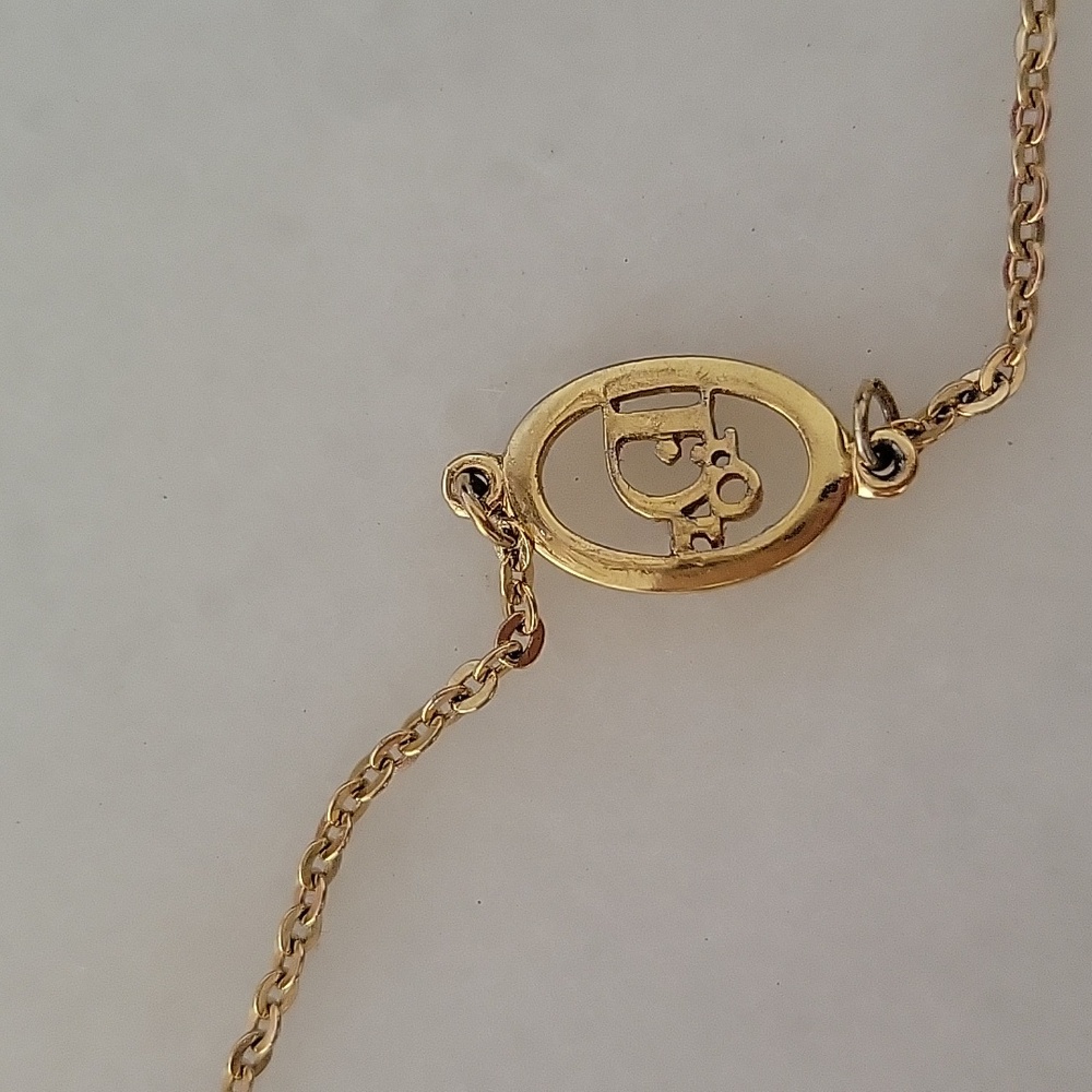 Dior gold authentic bracelet vintage